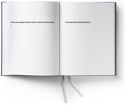 Mein Buch fuer das Leben